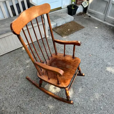 large rocking chair wooden, View more