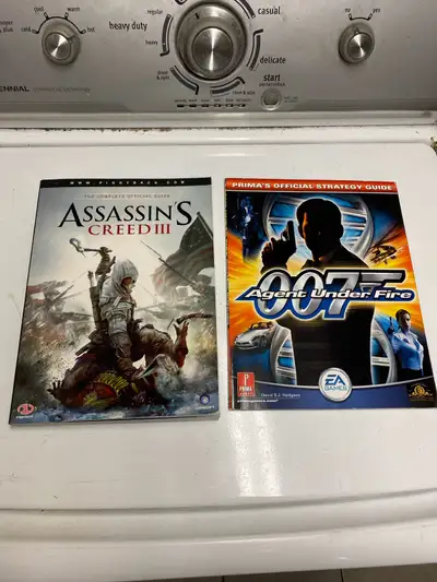 I have 2 game strategy guides for sale. The first is Assassin Creed III . The guide is made by Piggy...