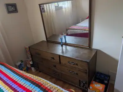 dresser with mirror , View more