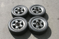 Jdm 15" Aftermarket Rims/Tires (5x100 & 5x114.3) 205/60r16