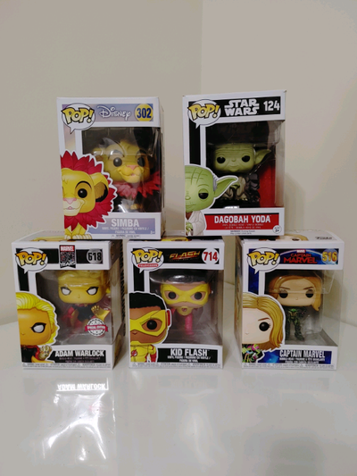 Funko Pop 4 lot for $40, View more
