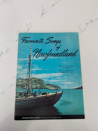 Favourite Songs of Newfoundland sheet music for piano
