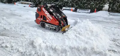 mini skid steer attachments,forks,augers,snow blade, View more