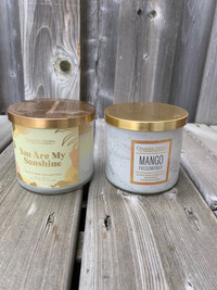 Charmed Aroma Mango Passion Fruit and You Are My Sunshine Candle