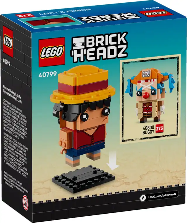 LEGO Monkey D. Luffy Figure 40799 BNIB in Toys & Games in Ottawa - Image 7