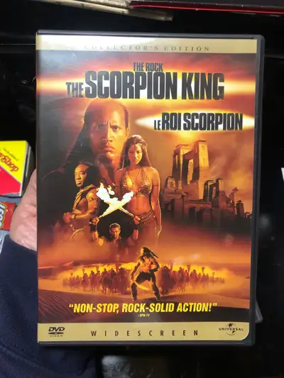 The Scorpion King DVD One Watch The Rock, View more
