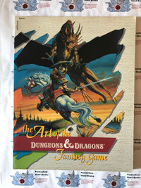 "The Art of the Dungeons & Dragons Fantasy Game"