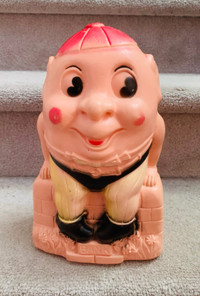 Vintage Humpty Dumpty Blow Mold Piggy Bank Reliable Canada
