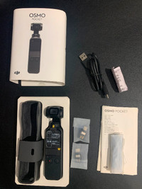 DJI Osmo Pocket 4K camera (full kit +extras)