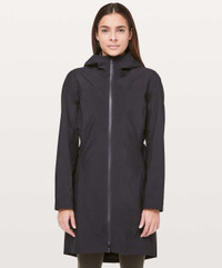 New Lululemon rain jacket size 4
