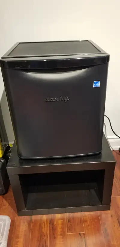 Mini Danby Fridge and stand, View more