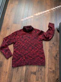 Turtleneck sweater lady size XL 
