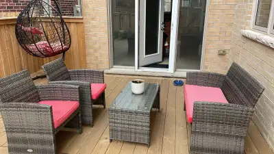 outdoor patio set - 75 $, View more