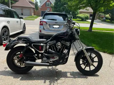 1989 Sportster Hugger with 1200 kit it’s a ripper. Lots done to it give it a street tracker style bu...
