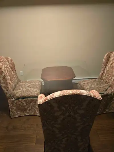 Bombay Hamilton Glass Dining Table & Chairs, View more