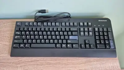 Lenovo Wired Preferred Pro Full-Size Keyboard, View more