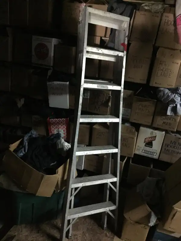 Big aluminum ladder for $90. I deliver!