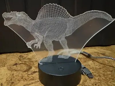  Spinosaurus Desktop light, View more