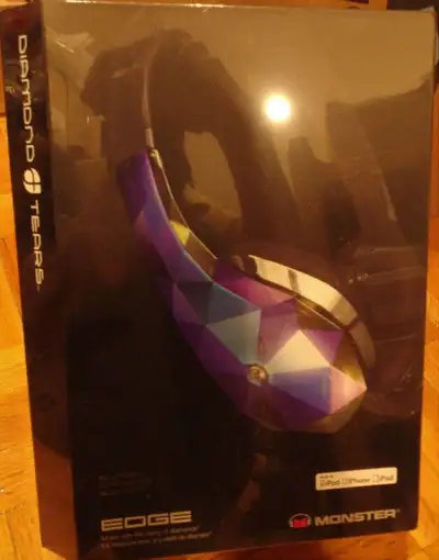 Monster Diamond Tears On-Ear wired Headphones limited edition, View more
