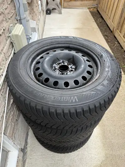 3 years old. Have lots of tread left, in good condition. Pick up only at Cawthra & Burnhamthorpe, Mi...