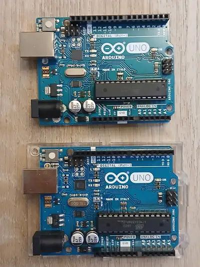 Selling an Arduino Uno - R3 in mint condition. I have 2 available. Schematic: https://www.arduino.cc...