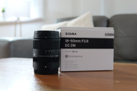 Sigma 18-50mm for Fujifilm
