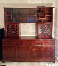 Chinese Style Rosewood Cabinet