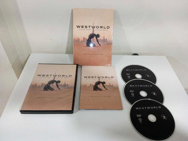WESTWORLD SEASON 3 DVD SET LIKE NEW in CDs, DVDs & Blu-ray in Kitchener / Waterloo - Image 2