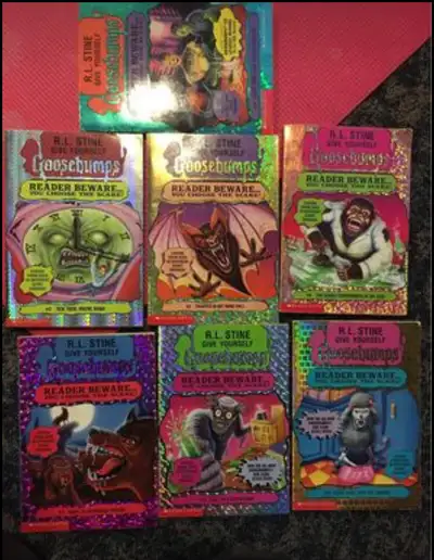 7 Give yourself goosebumps vintage 90s books, View more