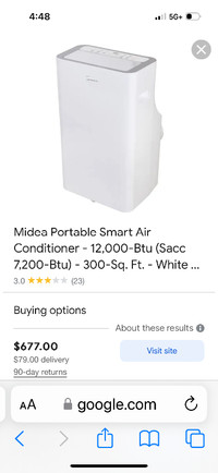 Midea Portable Smart Air Conditioner