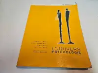 L'univers de la psychologie 2e édition