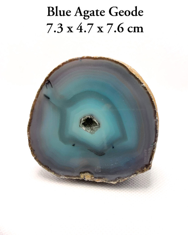 Polished blue agates! The most beautiful shimmering blues, ever! in Arts & Collectibles in Oakville / Halton Region - Image 2