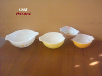 Ensemble 4 plats pyrex VINTAGE