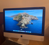 21.5 inch iMac 8gb Apple desktop. Excellent. 