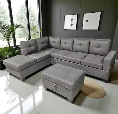 Brand New leather sectional sofa for sale near me , View more