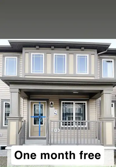Townhouse for Rent – Carrington NW (Calgary) Beautiful and well-kept 3-bedroom, 2.5-bathroom townhou...