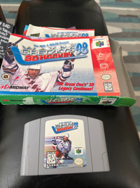 Nintendo 64 Wayne Gretzky hockey