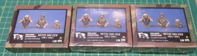 Verlinden 1/35 British Tank Crew Modern 1980's - 1990's, View more