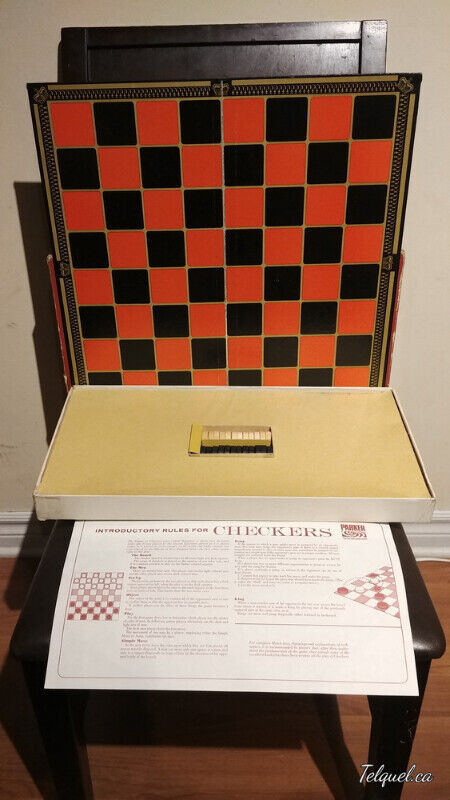 Jeu de Dames Vintage Parker Checkers dans Jouets et jeux  à Longueuil/Rive Sud - Image 3