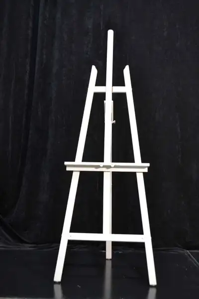 Chevalet En Bois Blanc 2’L X 6′-6 "H 3 de disponible @ 65.00/ch