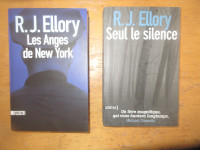 2 livres de R. J. ELLORY Romans policiers Thrillers
