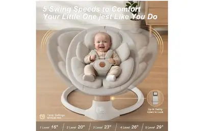 BRAND NEW GIFT Baby Swings for Infants, Baby electric swings, View more