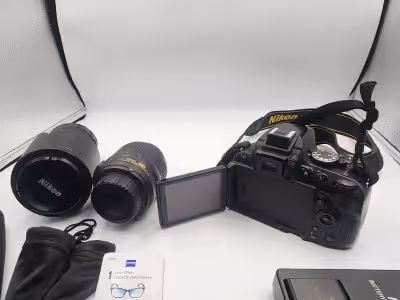 The Camera is old but great for learning DSLR The battery cover is gone, but everything works perfec...