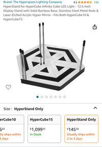 HyperStand for HyperCube Infinity Cube LED Light - 12.5-Inch Dis