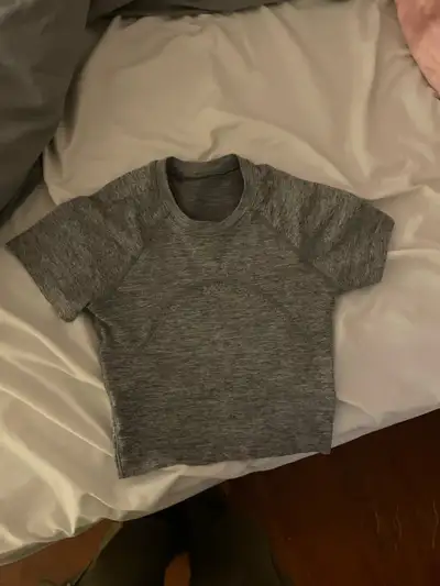 Grey Lululemon T-shirt, View more