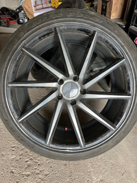 20’ Vossen CVT with almost new PZeros (255/35/20)