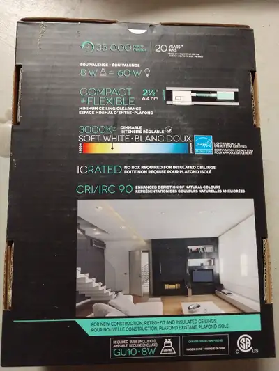 Lights and fixtures and bulbs, View more