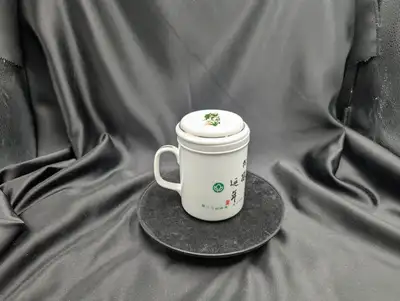 Ceramic Loose Tea Cup with Ceramic Infuser and Lid, View more