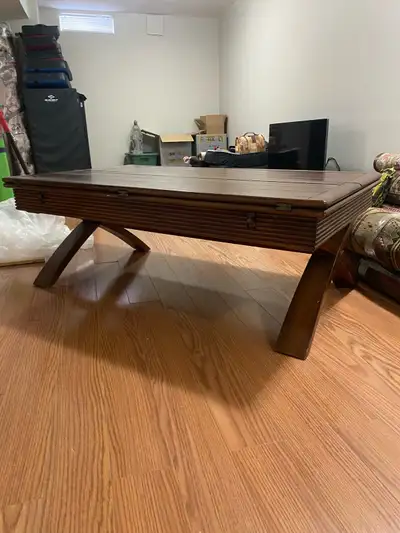 Convertible Wood Coffee Table, View more
