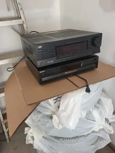 cd player and receiver , View more